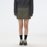 SPAO Women Cargo Mini Skirt SPWHF23G12 Khaki