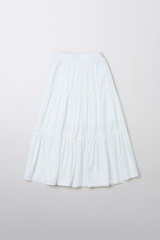 Women Tiered Long Skirt