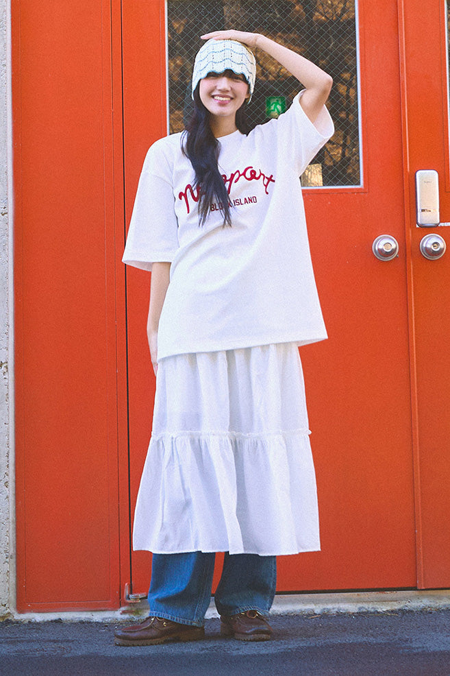 Women Tiered Long Skirt