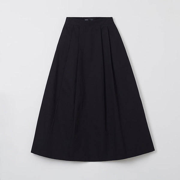 SPAO Women Flare Long Skirt SPWHF25W11 Black