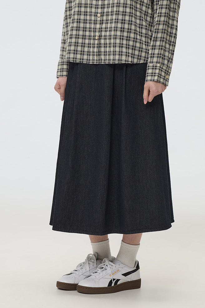 Women Flare Long Skirt