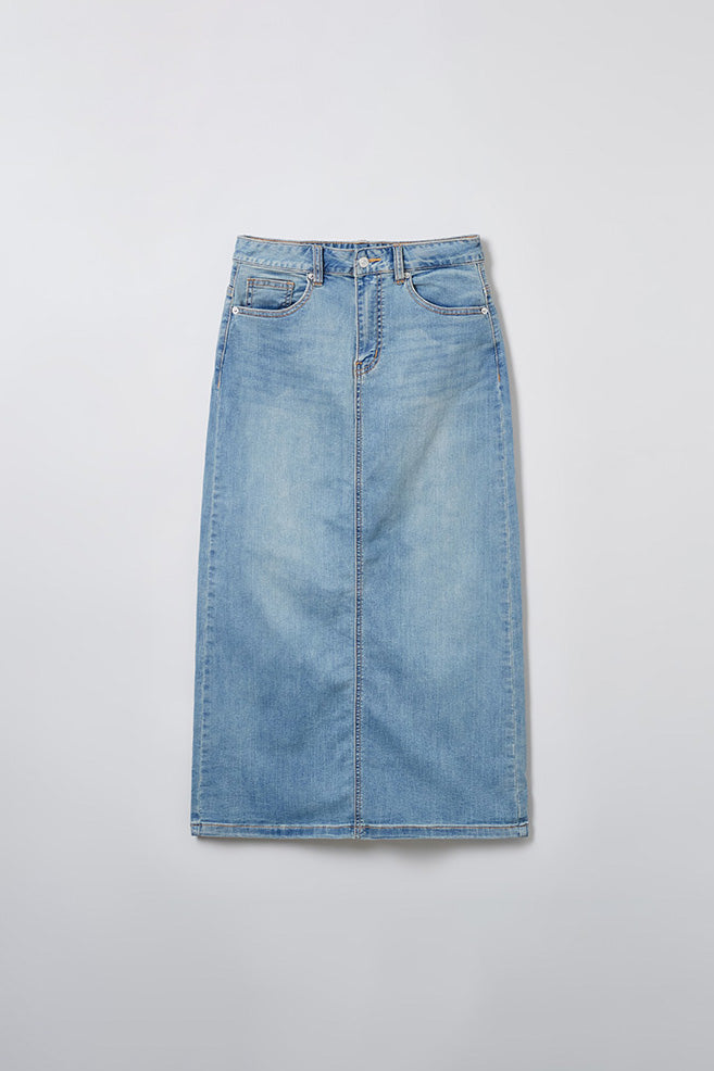 SPAO Women Denim Long Skirt