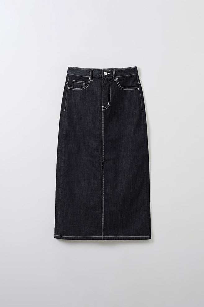 SPAO Women Denim Long Skirt