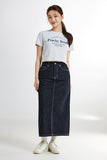 SPAO Women Denim Long Skirt