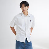 SPAO Men Short Sleeve Overfit Shirt SPYWE25C51 White