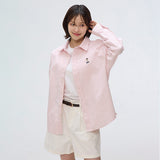 SPAO Men Long Sleeve Woody Oxford Shirt SPYWF23C52 Pink