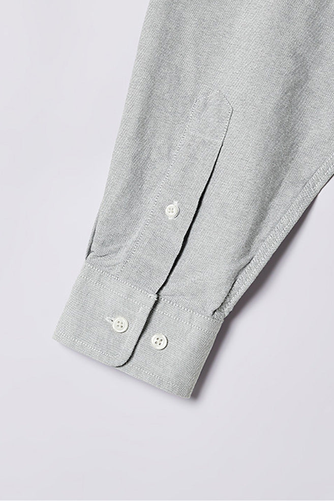 Men Long Sleeve Overfit Oxford Shirt