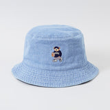 SPAO Unisex Woodie Bucket Hat SPACE24A52 Indigo