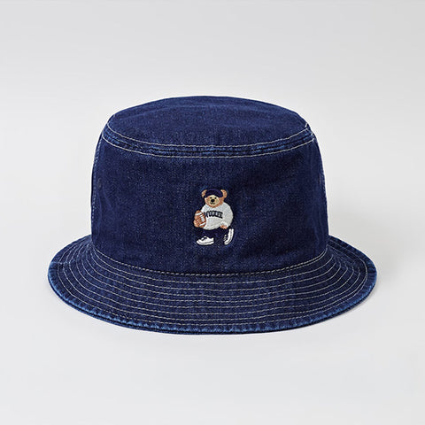 SPAO Unisex Woodie Bucket Hat SPACE24A52 Dark Indigo