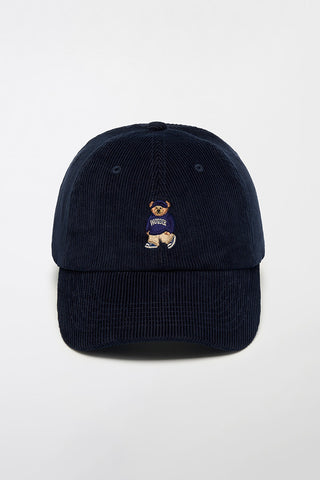 Woodie Corduroy Ball Cap - Navy