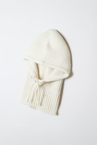 Wool Blend Knit Balaclava