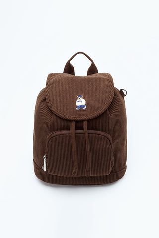 Woodie Corduroy Mini Backpack