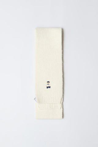 Woodie Embroidered Muffler