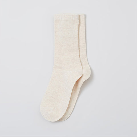 SPAO Unisex Pastel Socks SPAYFA9A11 Oatmeal