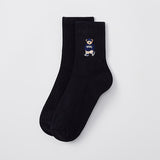 SPAO Unisex Woodie Socks SPAYFA9A51 Oatmeal