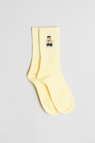 Woodie Long Socks - L/Yellow