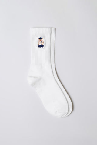 Woodie Long Socks - Ivory