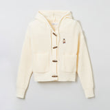 SPAO Women Long Sleeve Hood Cardigan SPCKE49G41 Ivory