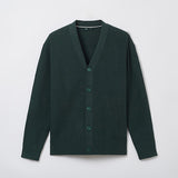 SPAO Men Long Sleeve V Neck Cardigan SPCKE49M03 Green