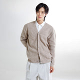 SPAO Men Long Sleeve Cardigan SPCKE4TM03 Beige