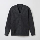 SPAO Men Long Sleeve Cardigan SPCKE4TM03 Charcoal