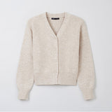 SPAO Women Long Sleeve Loose Fit Cardigan SPCKF12W12 Oatmeal