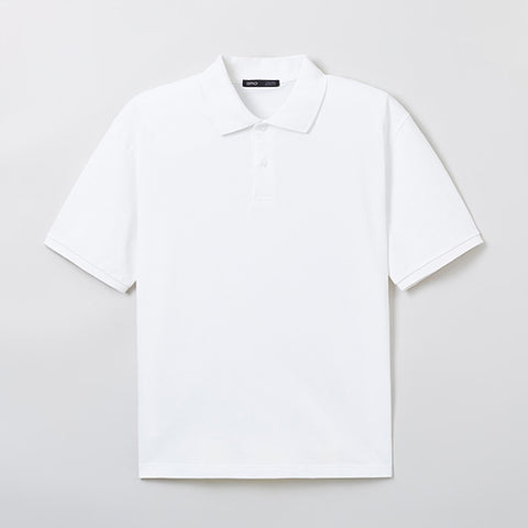 SPAO Men Short Sleeve Basic Polo SPHWE24M01 White