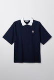Men Short Sleeve Woodie Polo Tee