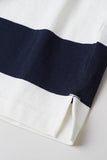 Women Short Sleeve Woodie Stripe Tee