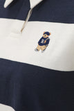 Women Short Sleeve Woodie Stripe Tee