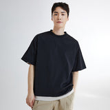 SPAO Men Short Sleeve Stretch Tee SPJJE25C23 Black