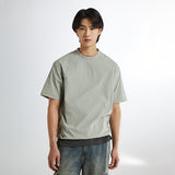 SPAO Men Short Sleeve Stretch Tee SPJJE25C23 Beige