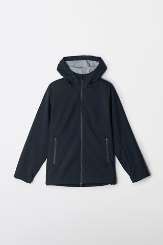 Men Long Sleeve 3 Layer Windbreaker - Navy