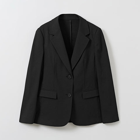 SPAO Women Long Sleeve Suit Jacket SPJKE24W05 Black