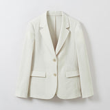 SPAO Women Long Sleeve Suit Jacket SPJKE24W05 Beige