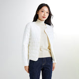 SPAO Women Long Sleeve Light Jacket SPJPE4TG31 Ivory