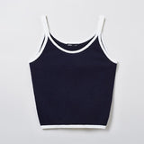 SPAO Women Sleeveless Tank Top SPKVE37G01 Navy