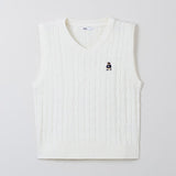 SPAO Men Sleeveless Woodie Vest SPKVF12C53 Ivory