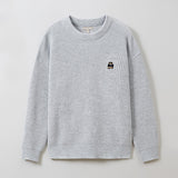 SPAO Men Long Sleeve Woodie Embroidery Sweater SPKWD4TC05