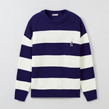 SPAO Men Long Sleeve Stripe Pullover SPKWE11C52