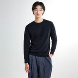 SPAO Men Long Sleeve Sweater SPKWE4TM01 Black