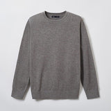 SPAO Men Long Sleeve Sweater SPKWE4TM01 Melange Gray