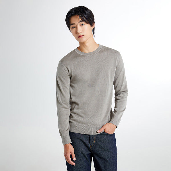 SPAO Men Long Sleeve Sweater SPKWE4TM01 Blue