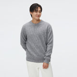 SPAO Men Long Sleeve Round Neck Sweater SPKWF11C01 Blue