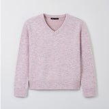 SPAO Women Long Sleeve V Neck Pullover SPKWF12W03 Pink