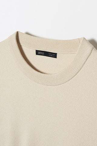 Men Long Sleeve Round Neck Knitwear