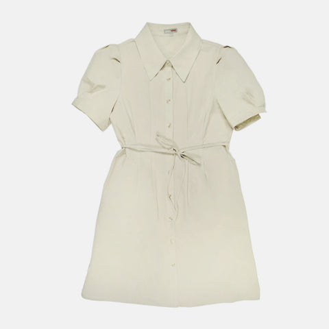SPAO WOMEN Short Sleeve Midi Shirt Dress SPLCE11G02