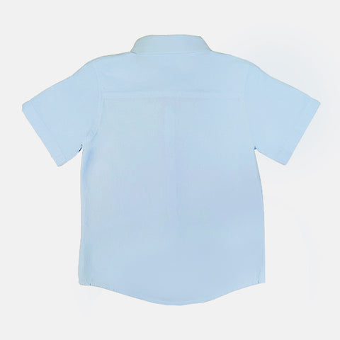 SPAO KIDS Short Sleeve Embroidery Shirt SPLCE11K01