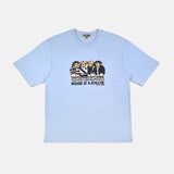 SPAO Men Short Sleeve Woodie Tee SPLCE25C02 Powder Blue