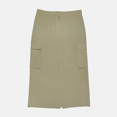 SPAO Women Cargo Skirt SPLCE25G03 Khaki